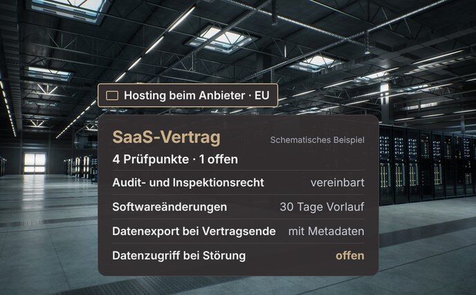 SaaS im GMP-Umfeld: Was der Vertrag mit dem Softwareanbieter regeln muss